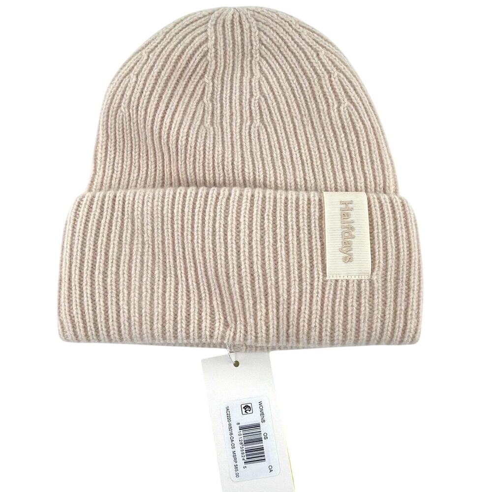 Halfdays Women's Oatmilk Merino Beanie One Size